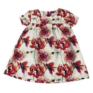 Floral Dress Gingerlilly Australia Size 2 Years Girl White Multi Boho Preppy